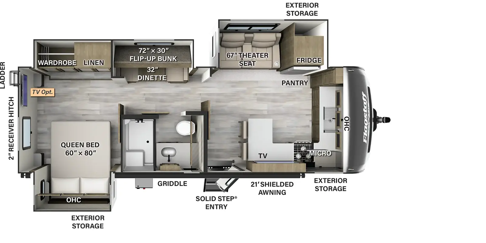 826BHS Floorplan Image